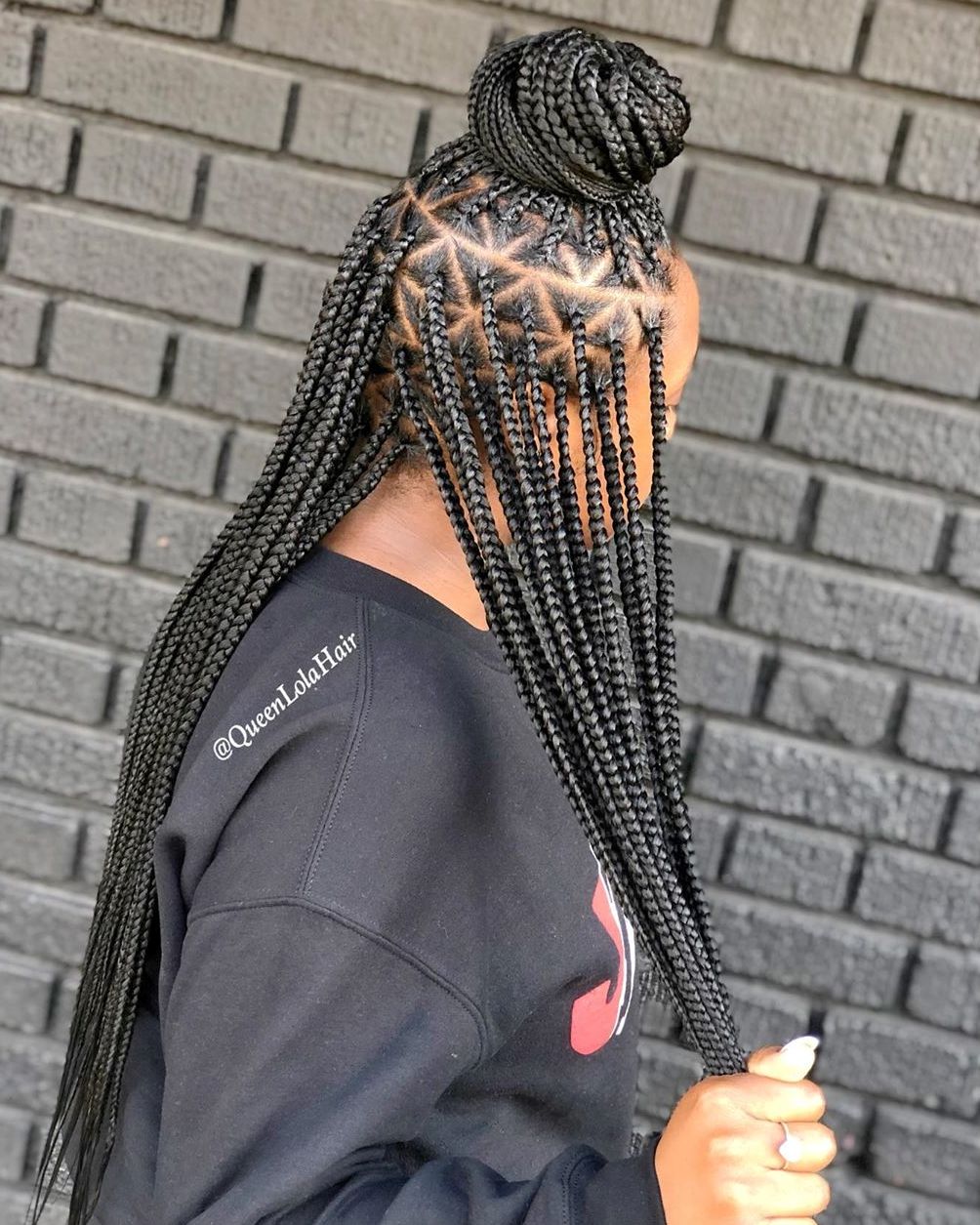 wallpapers Triangle Box Braid Parting Pattern 30 trendy box braids styles stylists