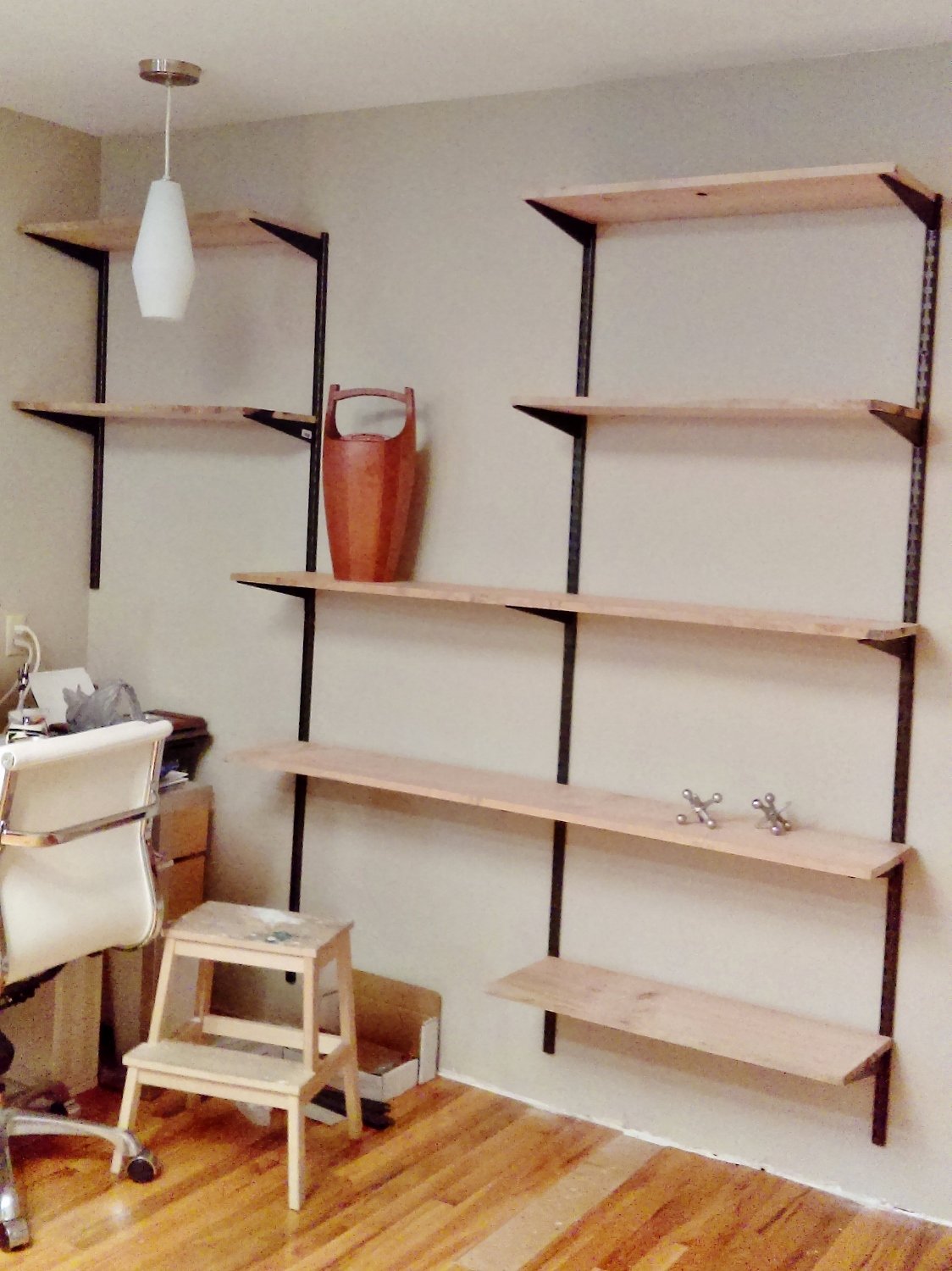 photo Mid Century Modern Wall Shelf Unit own mid century modern shelving unit