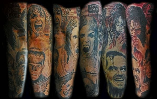 20 Sick Ass Horror Tattoos - Horror Society 379_x_599_jpg