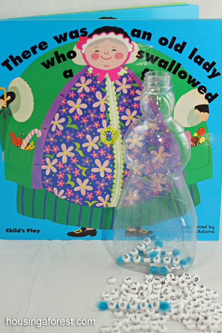 images There Was Once An Old Lady Who Swallowed A Fly housing a forest