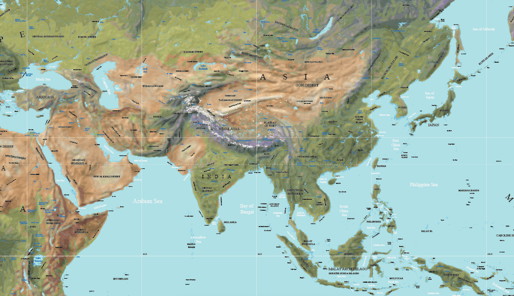 Topographic World Vector Maps Maptorian - Best Space Illustrations in Mobile