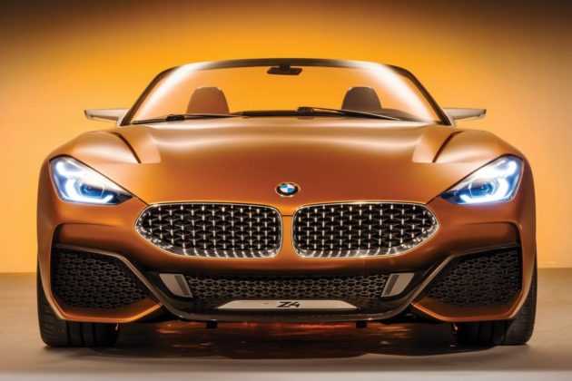 2018 bmw z4 concept at pebble beach is bold and breathtakingly stylish