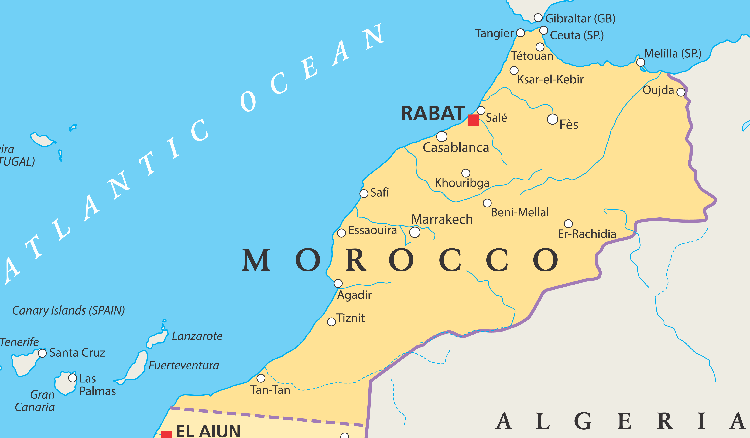 photo Morocco Map ypt morocco map young pioneer tours