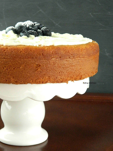 pix Eggless Sponge Cake With Almond Flour nitha kitchen