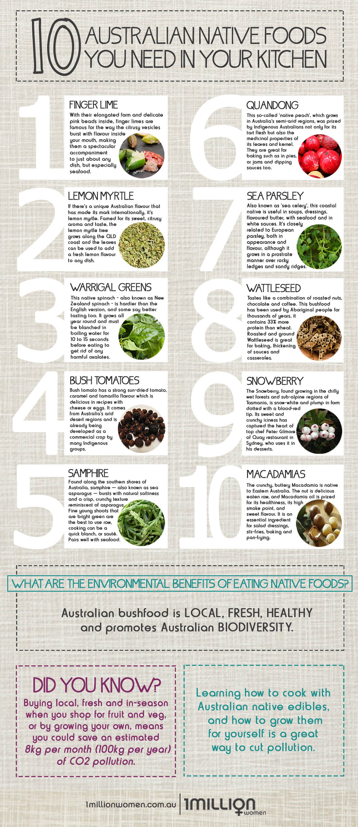 Top ten native australian foods for your kitchen!