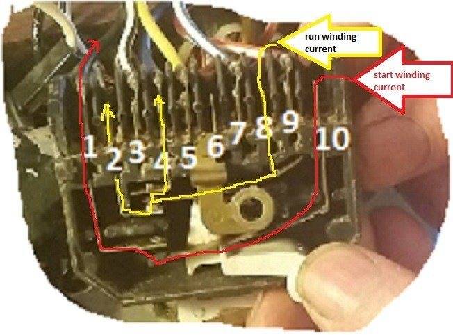 Schematic 3 wire washing machine motor wiring diagram