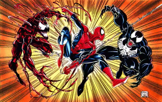pix Carnage Venom Spiderman robots dragons