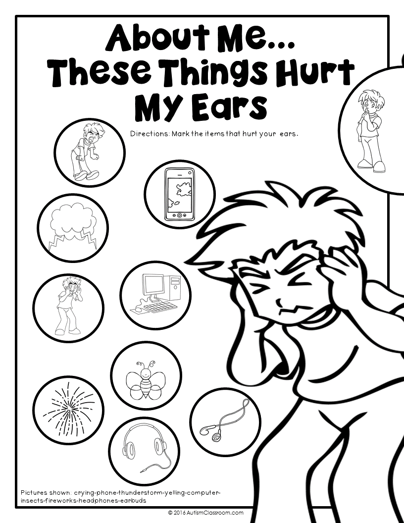 Social skills worksheets for autism