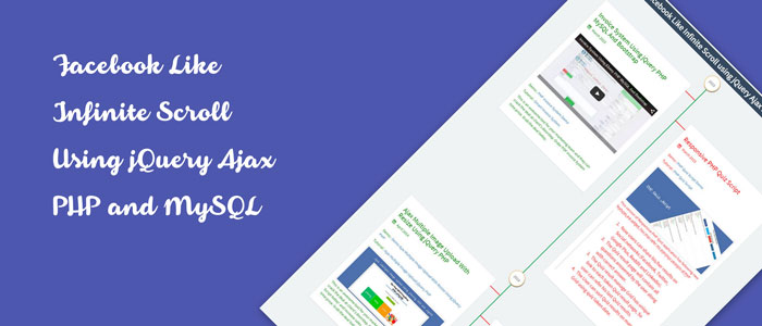 Ajax Infinite Scroll Using Jquery Php And Mysql Infotuts - Modern Nature Texture - 8K