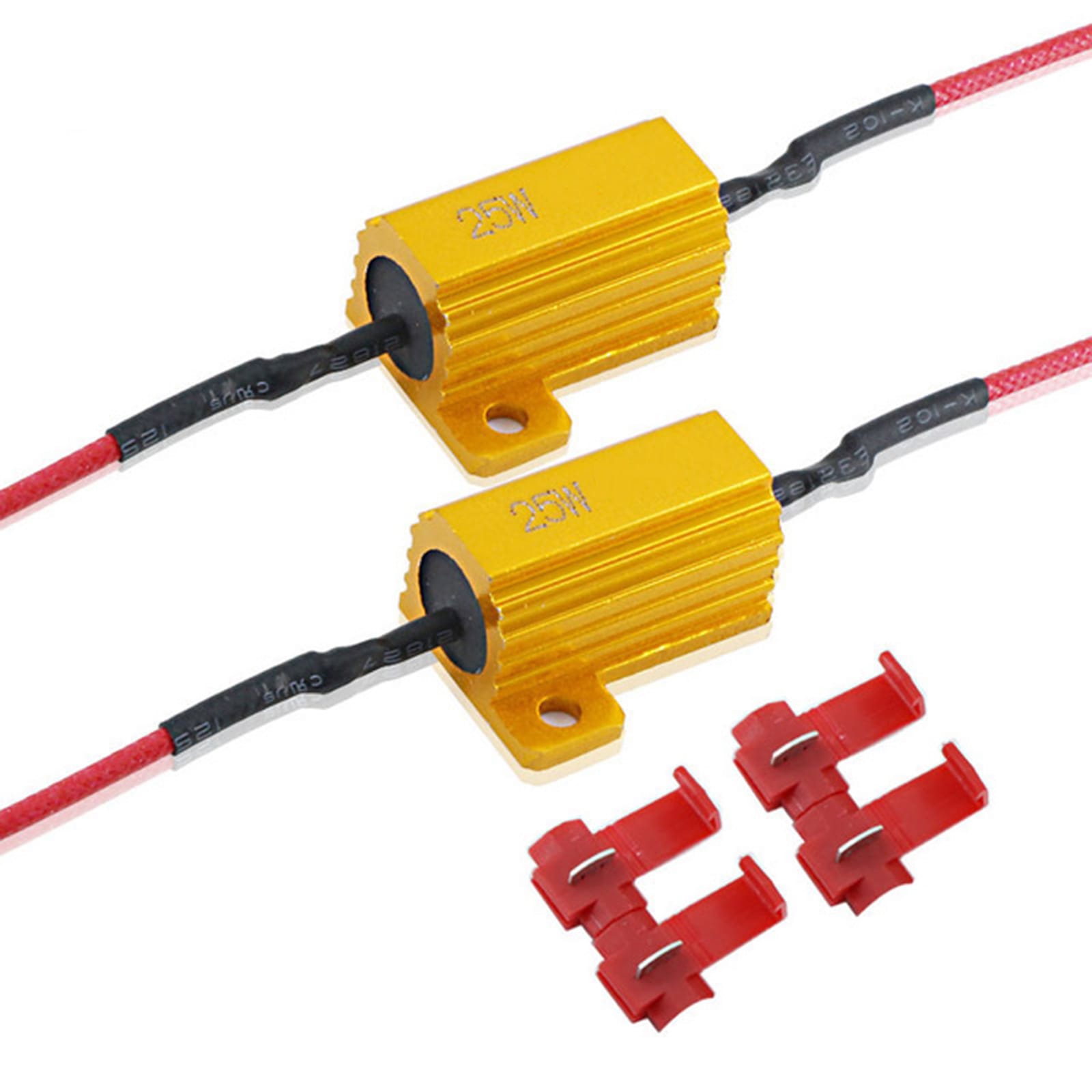 Led Load Resistor 25w 10ohm Pack Of 2 Socal Led Lighting