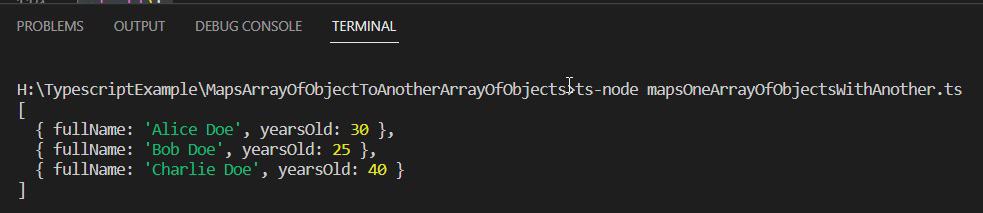 How To Map An Array Of Objects To Another Array Of Objects In - HD Light Designs for Desktop