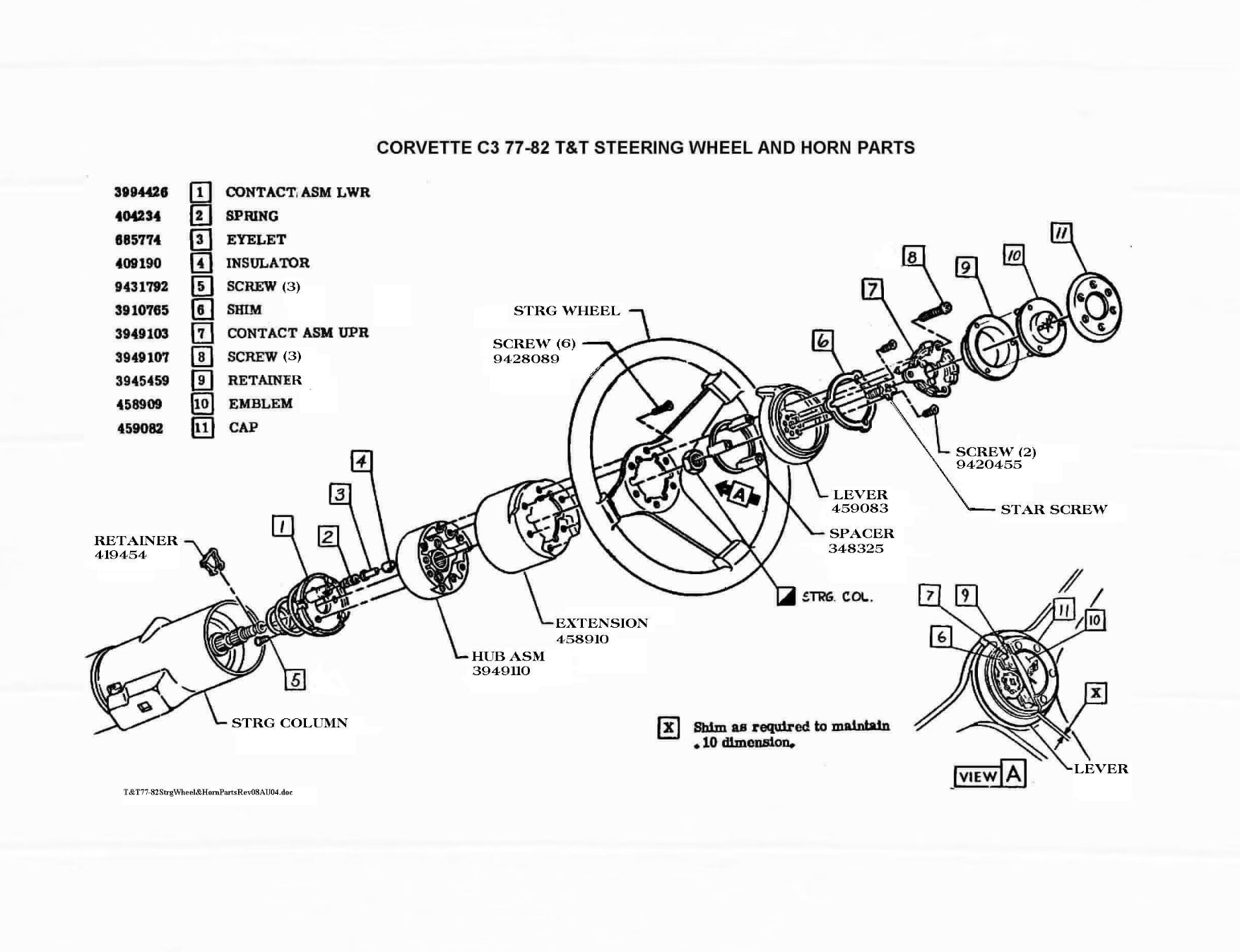 1977 corvette wiring diagram