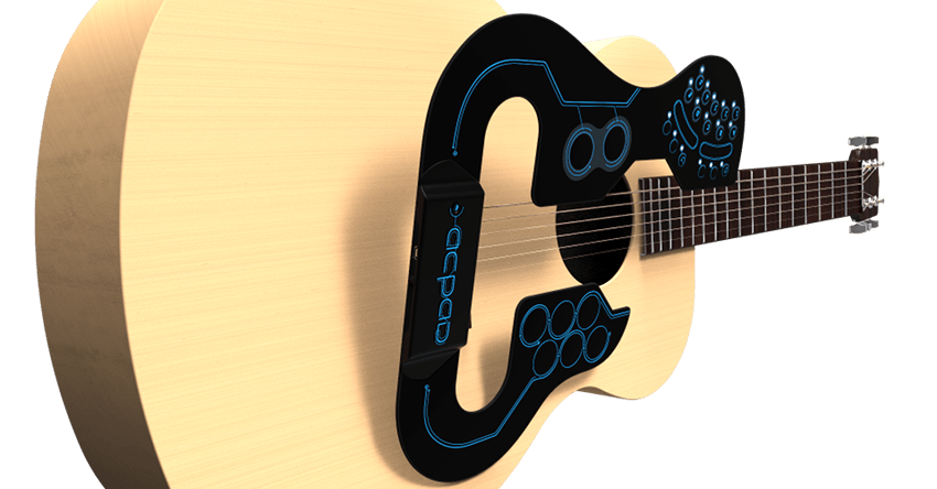 Acpad Acoustic Guitar Midi Controller Now Available Synthtopia