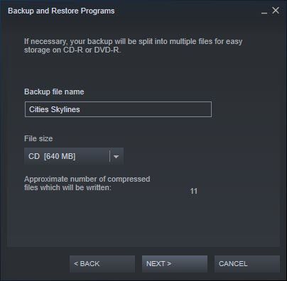 3 Methods To Backup Steam Games Tech Quintal File Size Backup Steam 