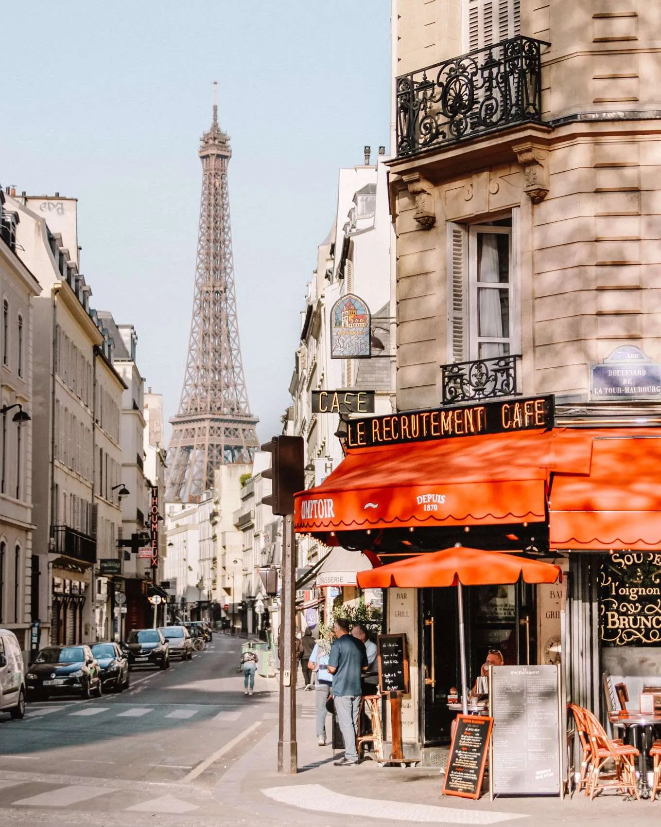 wallpapers Cafe Paris Street View that one point of view