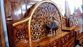 Wooden Furniture Box Khat Architecture Home Decor
