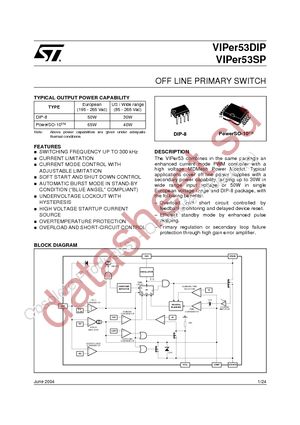 Viper53esp Datasheet Pdf Stmicroelectronics - Stunning Nature Design - Retina