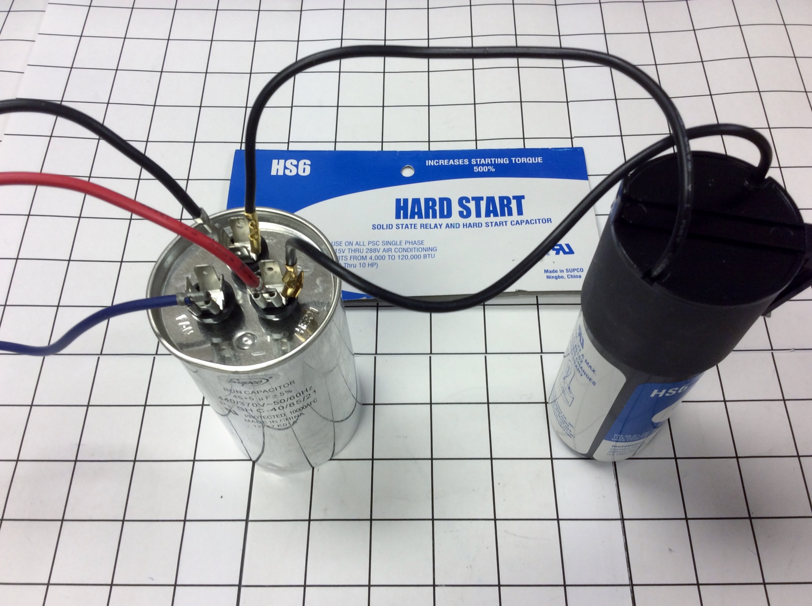 Hs6 Supco Spp6 Super Boost Hard Start Capacitor Appliance
