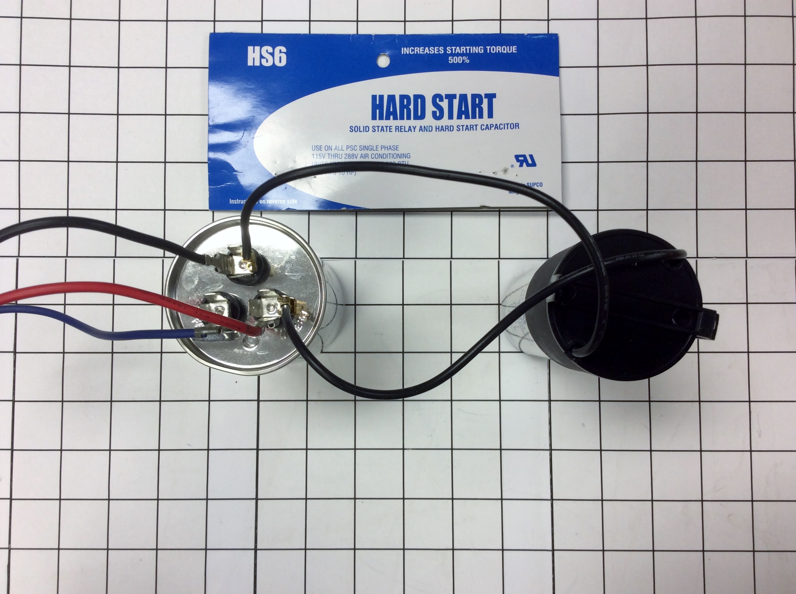 Hs6 Supco Spp6 Super Boost Hard Start Capacitor Appliance