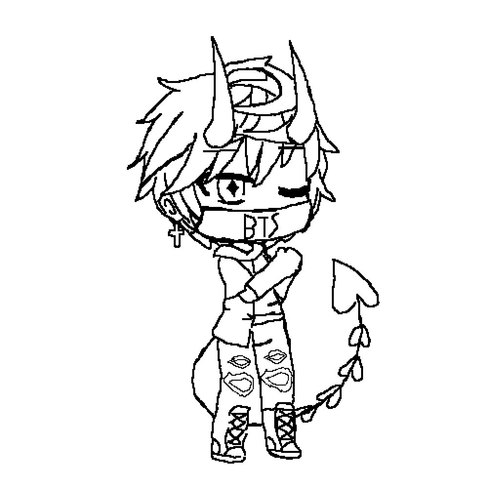 Gacha life drawing base / pixilart gacha life base i made by sydney555