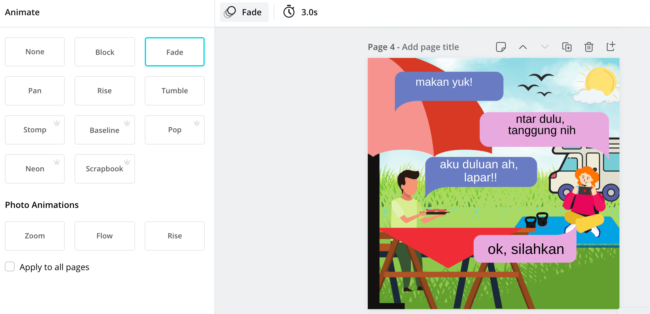 Cara Mudah Membuat Video Presentasi Pembelajaran Dengan Canva Rona Presentasi Seperti yang bisa Anda lihat Canva sudah mengumpulkan warna-warna apa saja yang ada pada colour palette gambar ini. Cara Mudah Membuat Video Presentasi Pembelajaran Dengan Canva Rona Presentasi Di dalamnya tersedia fitur-fitur instan untuk membuat desain grafis yang ramah digital.