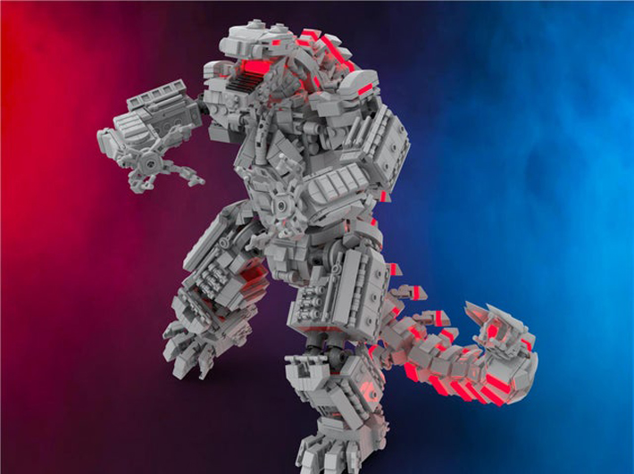 wallpapers Lego Figure Mechagodzilla 2021 check out this custom lego mecha godzilla