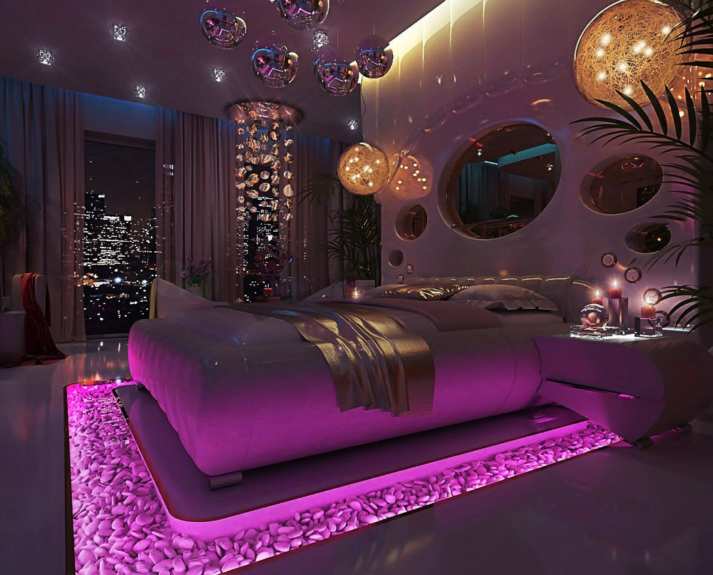 wallpapers Pretty Rooms With Led Lights girly led room decor novocom top
