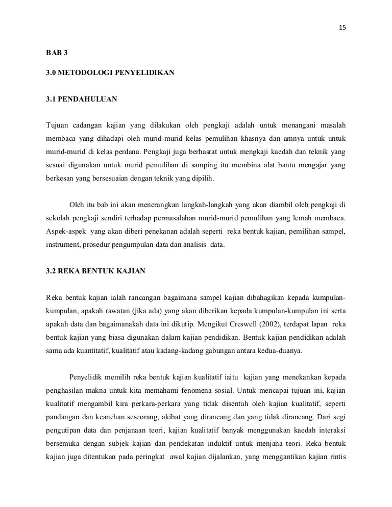 Contoh instrumen kajian kuantitatif