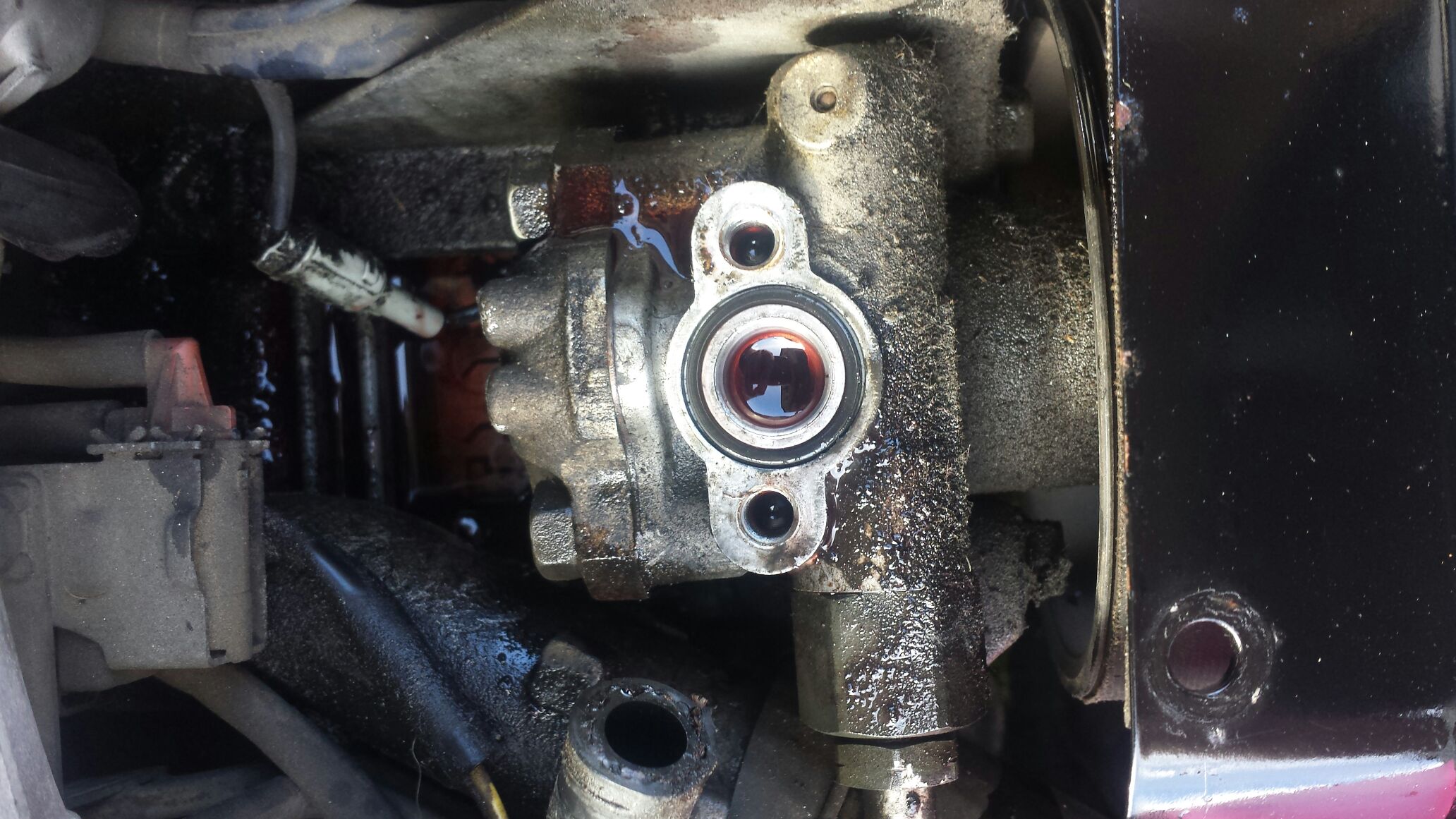 Subaru Power Steering Pump Leak Also the resevior was just filling with bubbles. Subaru Power Steering Pump Leak HOW TO FIX YOUR POWER STEERING NOISE.