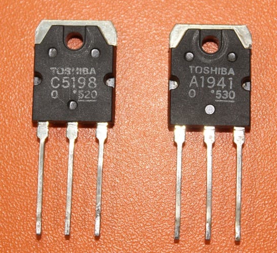Transistor Circuit Diagram Using A1941 And C5198
