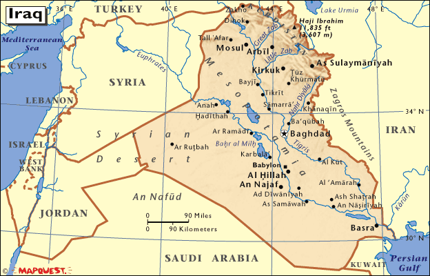 Middle east: iraq
