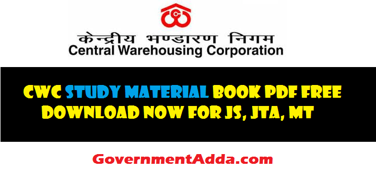 Cwc Study Material Book Pdf Free Download Now For Jr