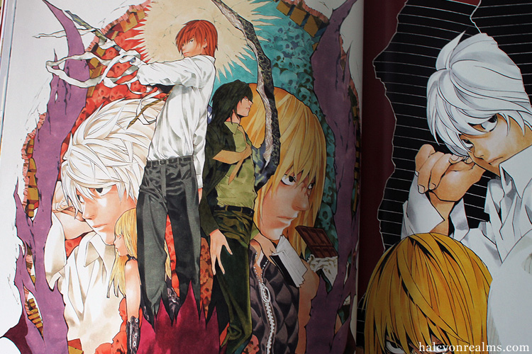 picture Death Note Takeshi Obata Art blanc et noir obata takeshi art book