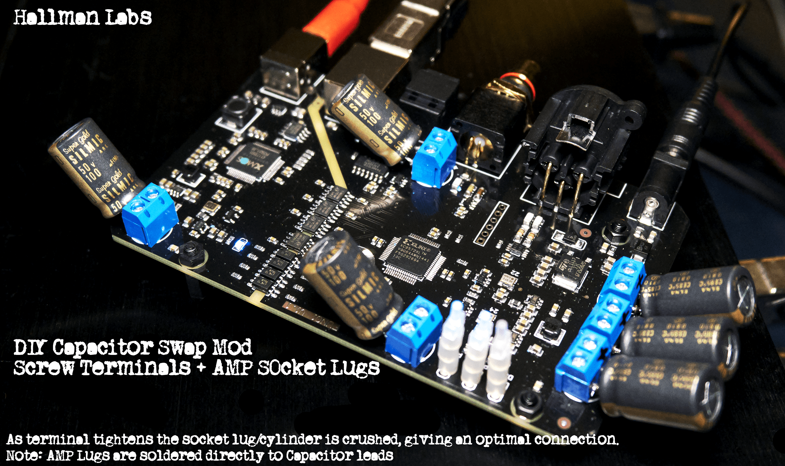 Xmos Blackgate Vs Silmic Ars Super Gold Capacitors