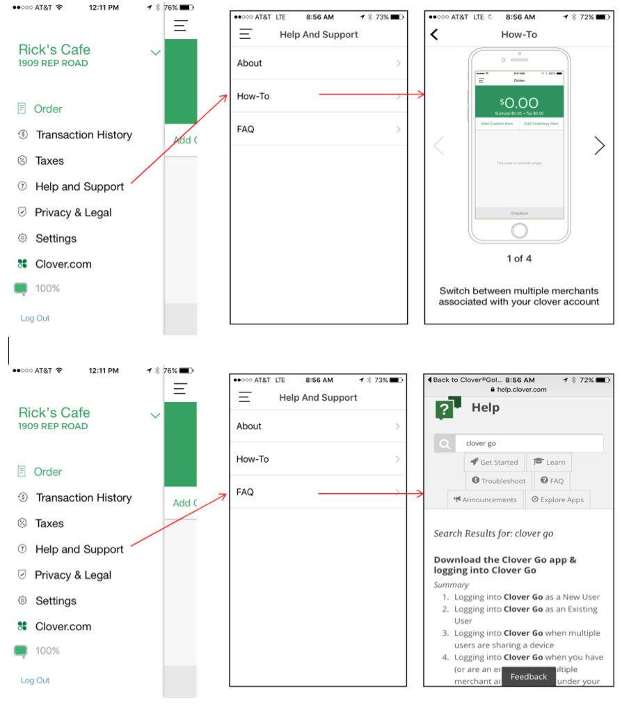 Clover go app store / clover go