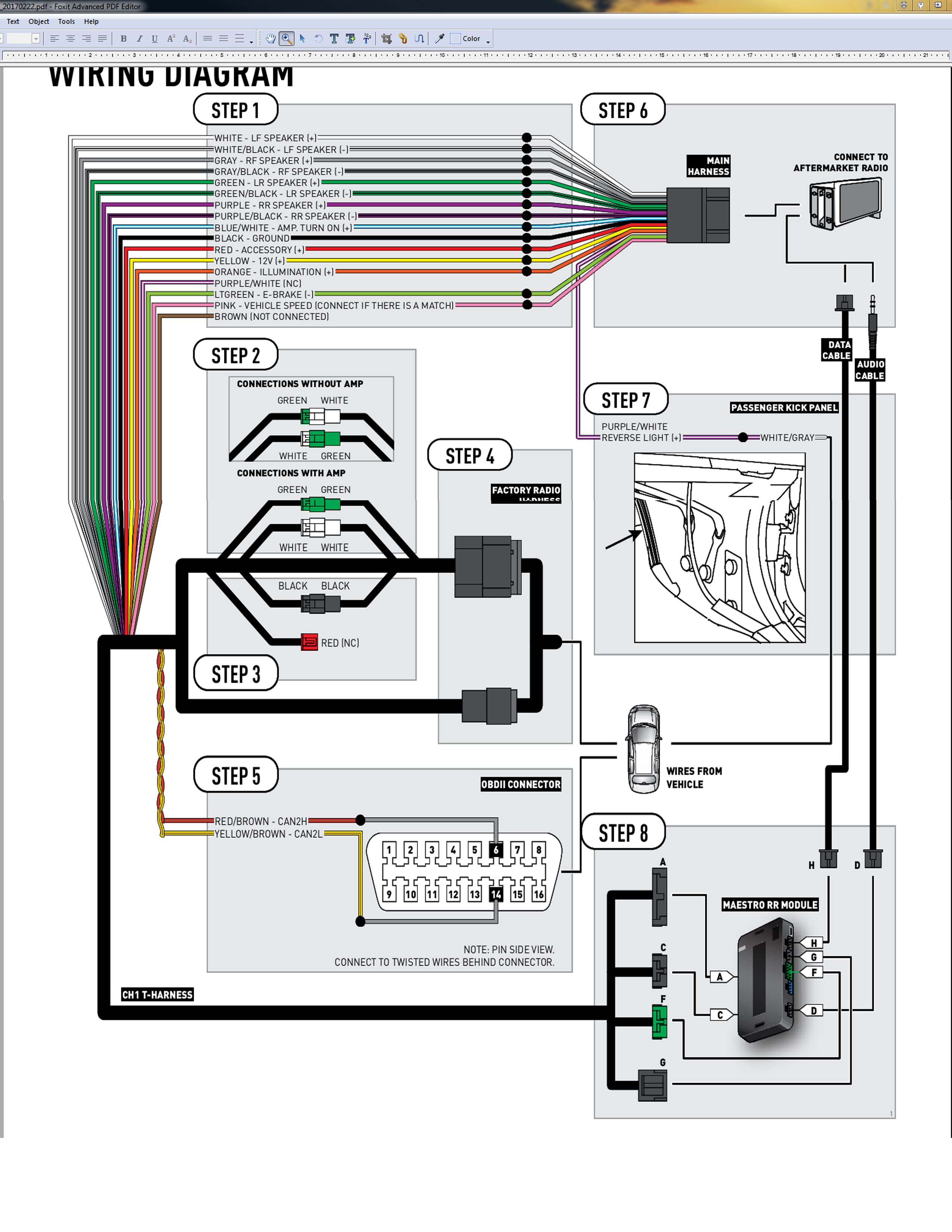 Kenwood wiring diagram