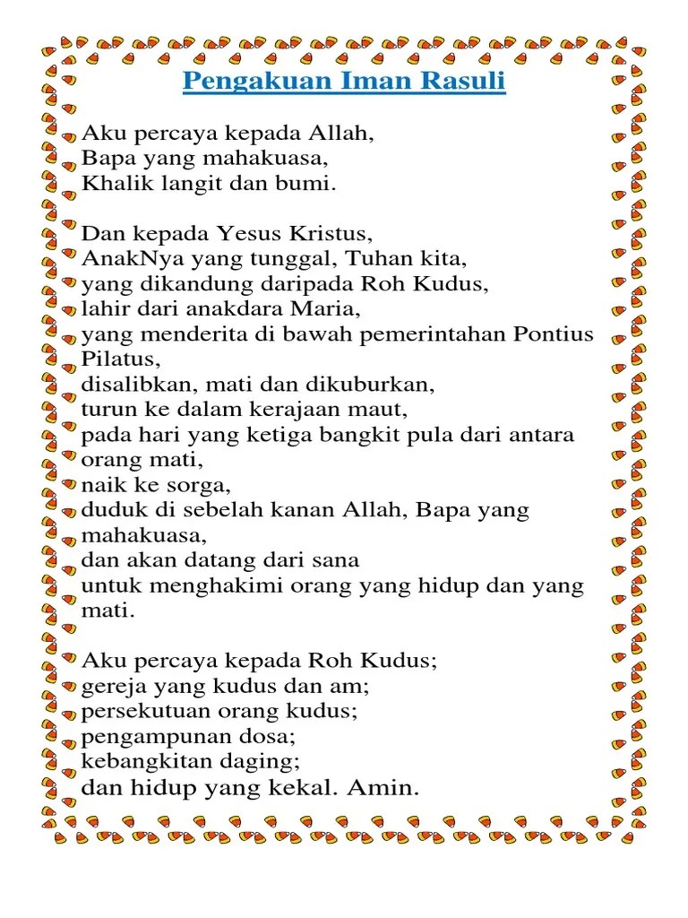 awkwardintercourse: Doa Aku Percaya Katolik : Doa Umat Katolik Catholic  Prayers In Malay 1 1 Apk Download Com Artsylife Doaumatkatolik Apk Free