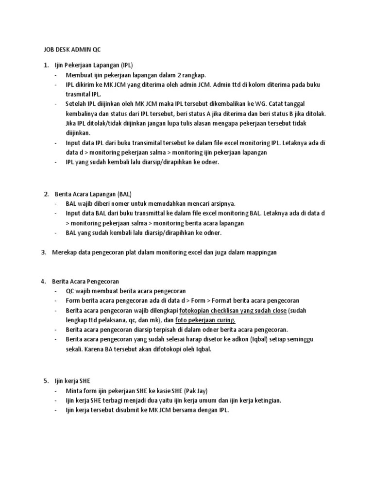 25+ Job Desk Admin - Failfaire News