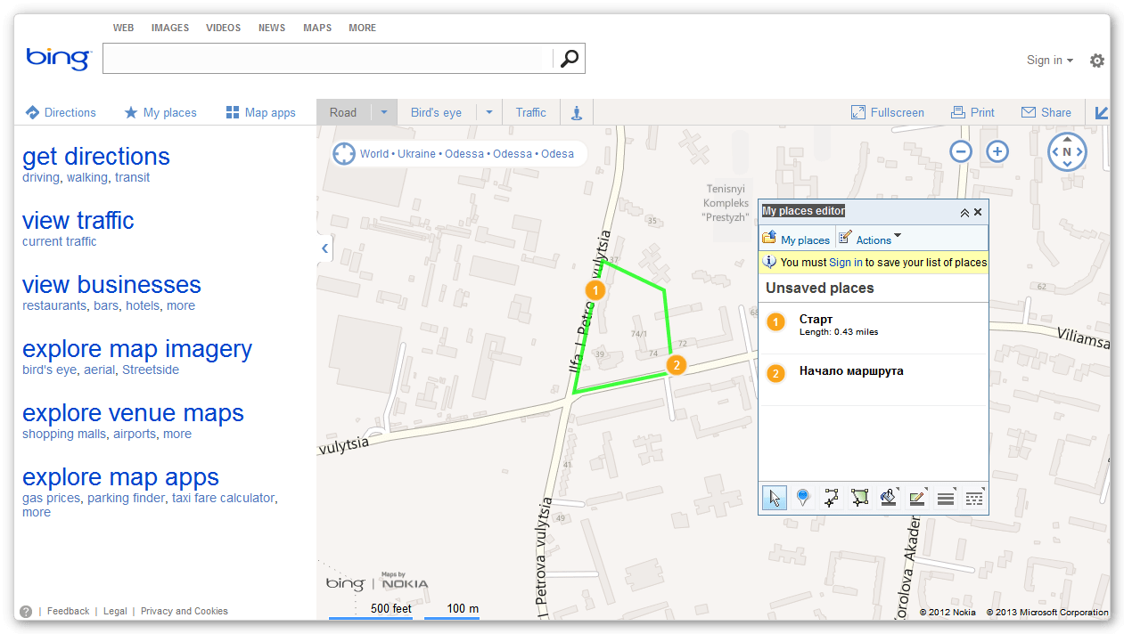 как нарисовать карту района