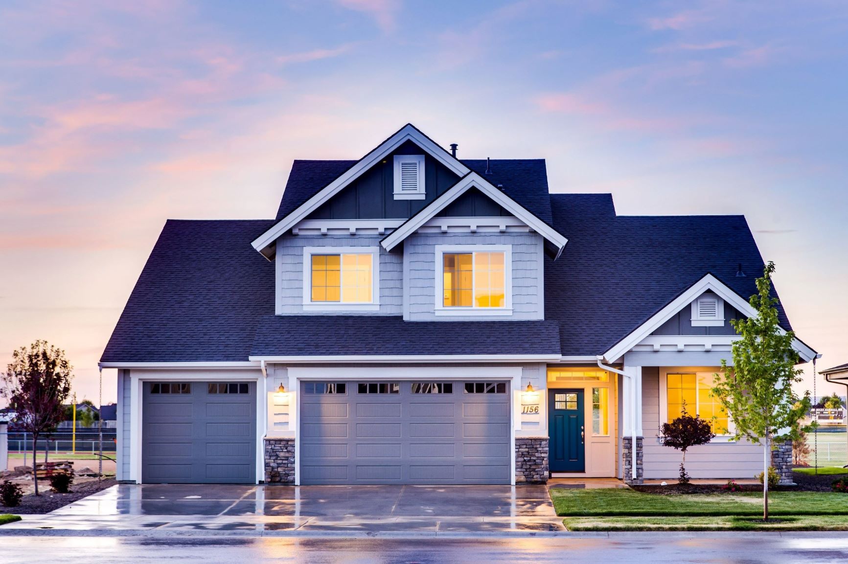 Blog post discussing benefits of hard assets including real estate and gold