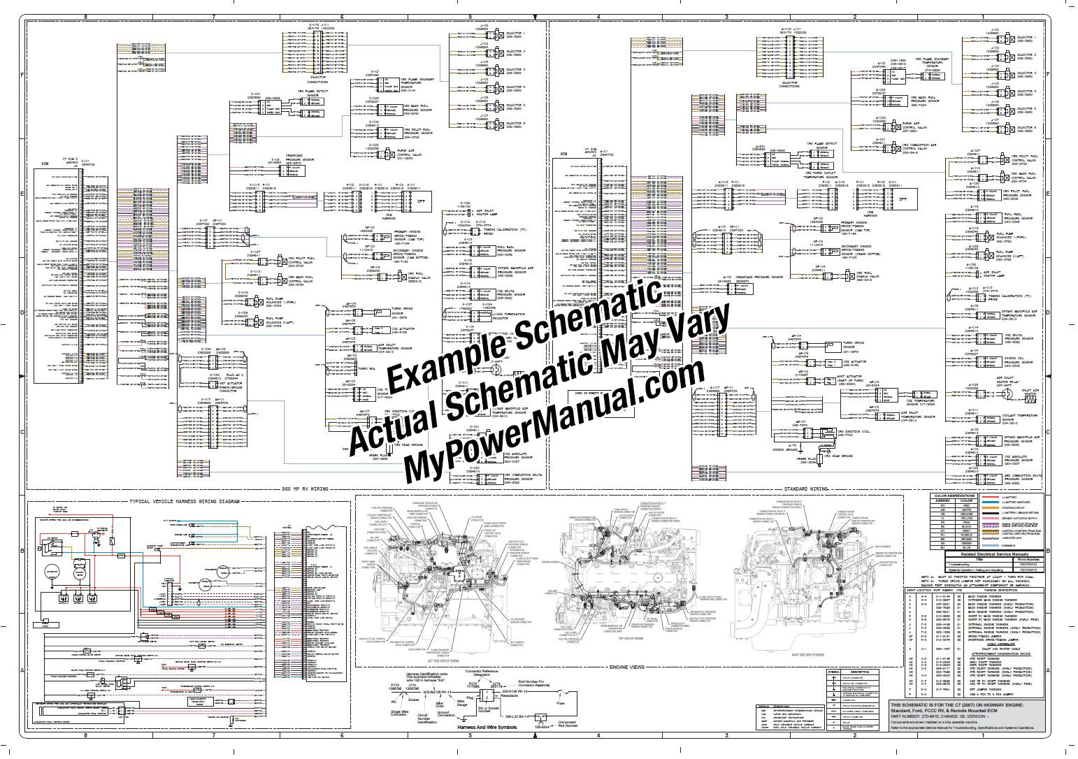 Cat c7 ecm wiring diagram