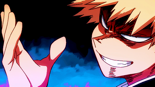 pic Bakugo Using His Quirk Gif own your power quirk boku no my hero academia let s continue