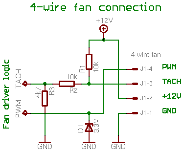 4 wire cpu fan wiring diagram