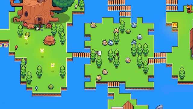 Forager Graveyard Biome Puzzle Solutions Mariano Cavallero inspired by the Legend of Zelda Stardew Valley and Terraria.