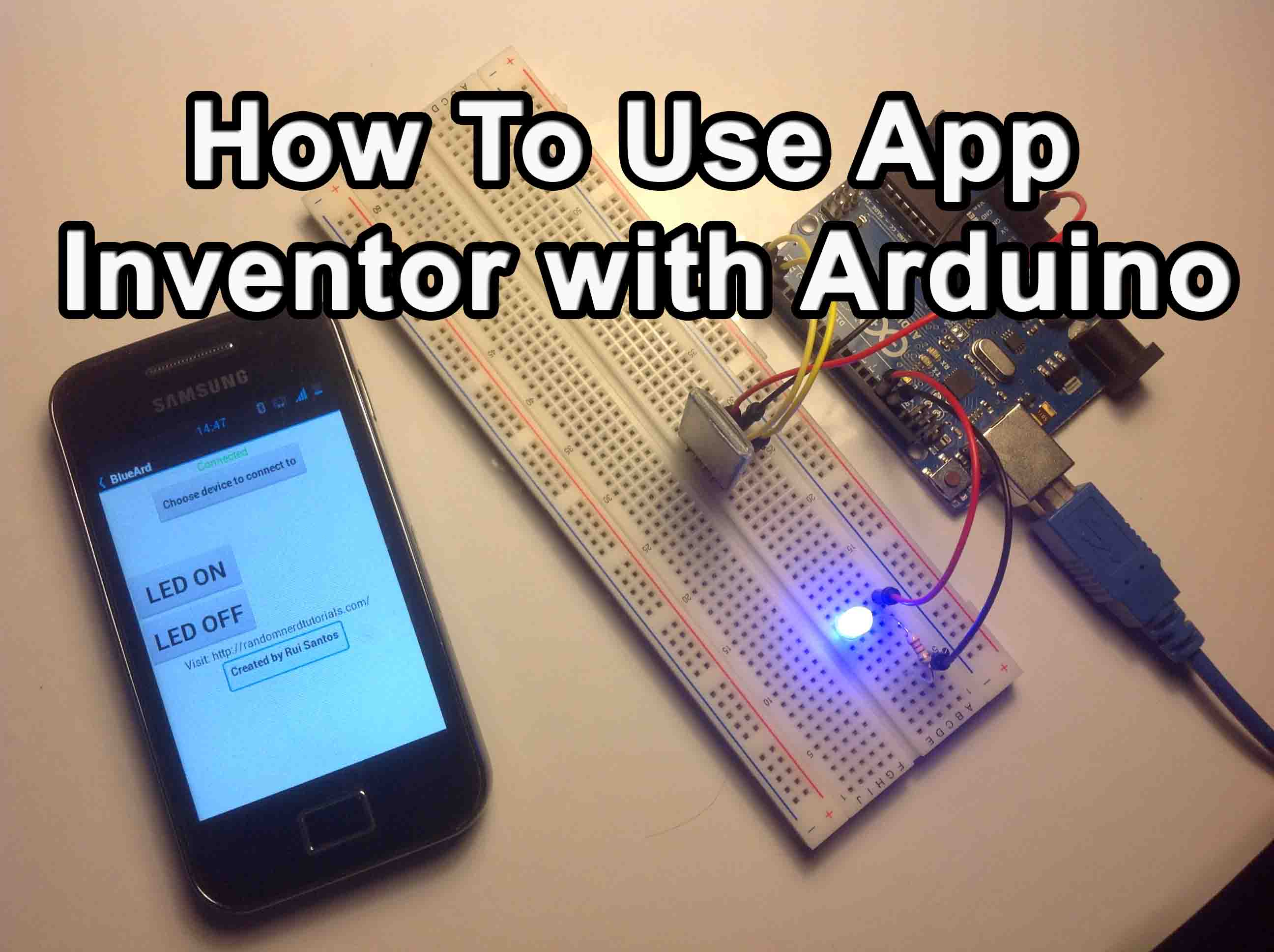 Mit App Inventor With Arduino Random Nerd Tutorials