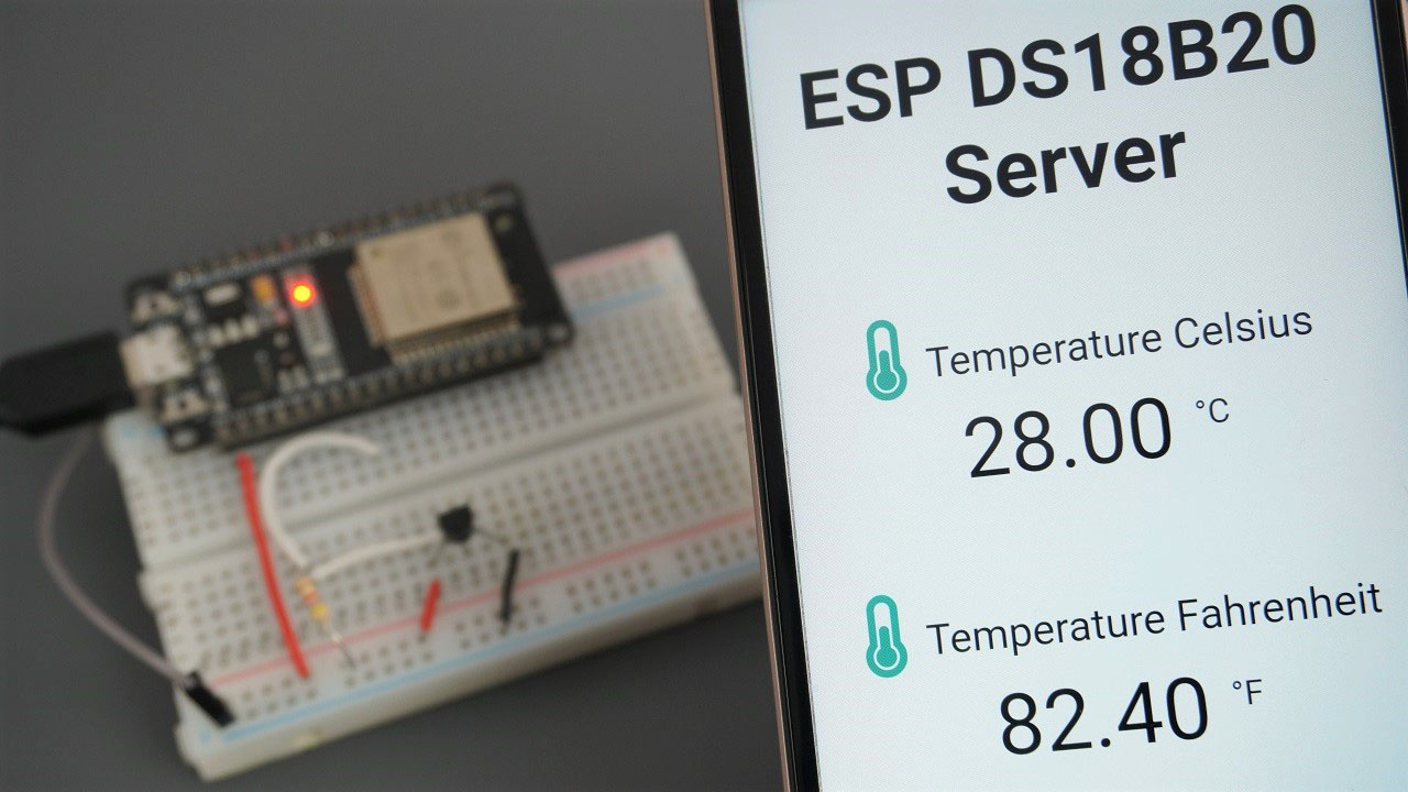 Esp8266 Ds18b20 Sensor Web Server Arduino Ide Random Nerd Tutorials - Premium Abstract Wallpaper Gallery - 8K