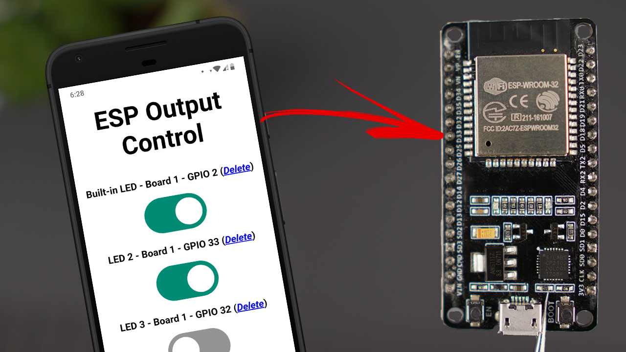 Esp32 Dht11 Dht22 Web Server Using Arduino Ide Random Nerd