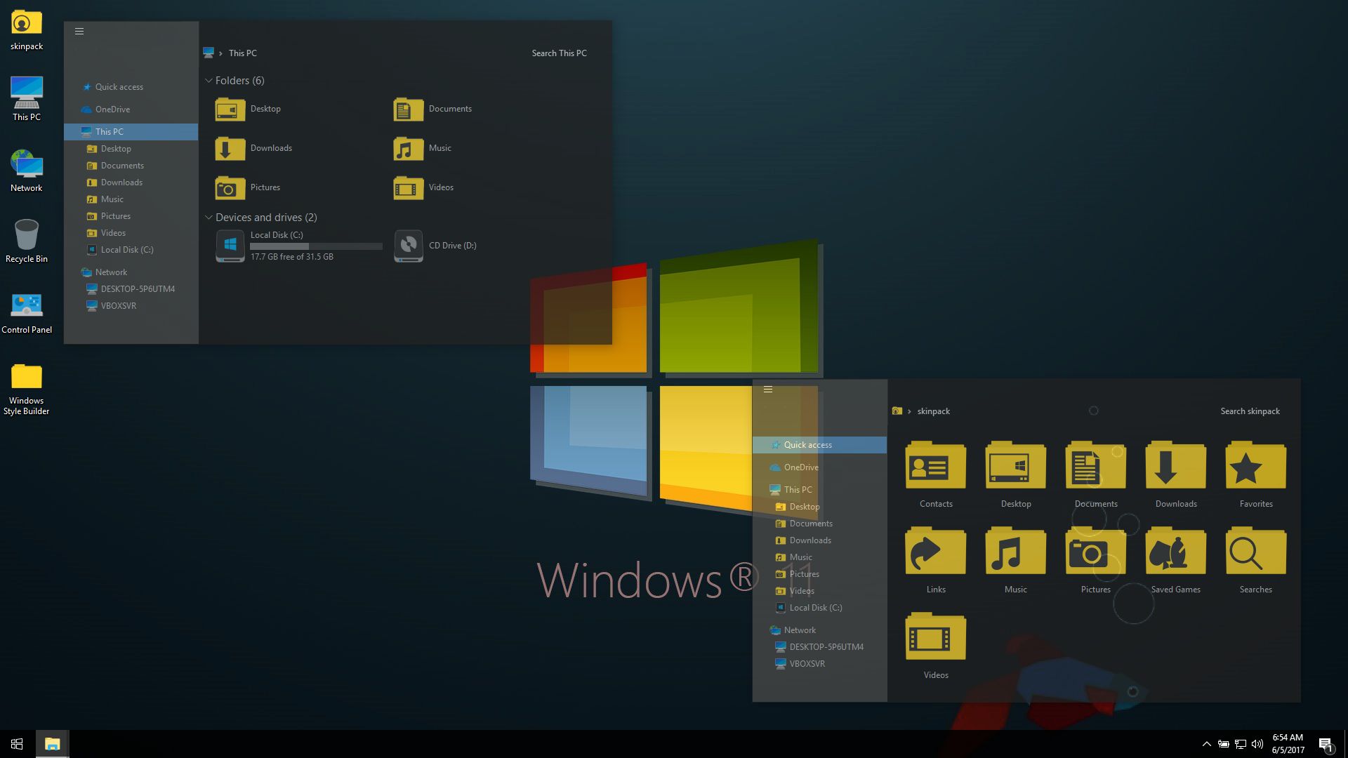 Tema untuk laptop windows 11