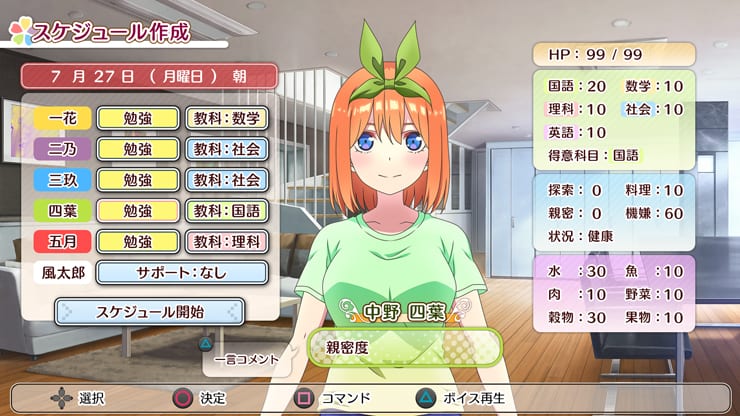 pix Quintessential Quintuplets Game Ps4 the quintessential quintuplets game