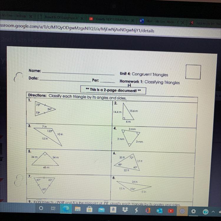 A convex polygon that is both equilateral and equiangular. Unit 4 Congruent Triangles Homework 5 Answers Similarity Unit 4 Test Answers Unit 4 Test Study Guide Congruent Triangles Play This Game To Review Geometry